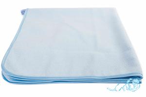 Купить полотенце детское с капюшоном (голубое) 70*75, Белый Кот недорого