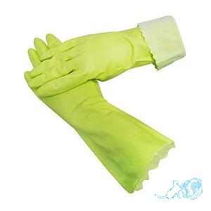 Купить виниловые перчатки с фиксацией на кончиках пальцев "Белый Кот"