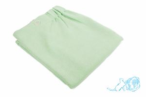 Купить полотенце для сауны (зеленое) 80*150, Белый Кот недорого